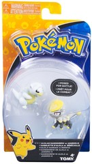 TOMY Pokemon - Alolan Sandshrew VS Jangmo-o